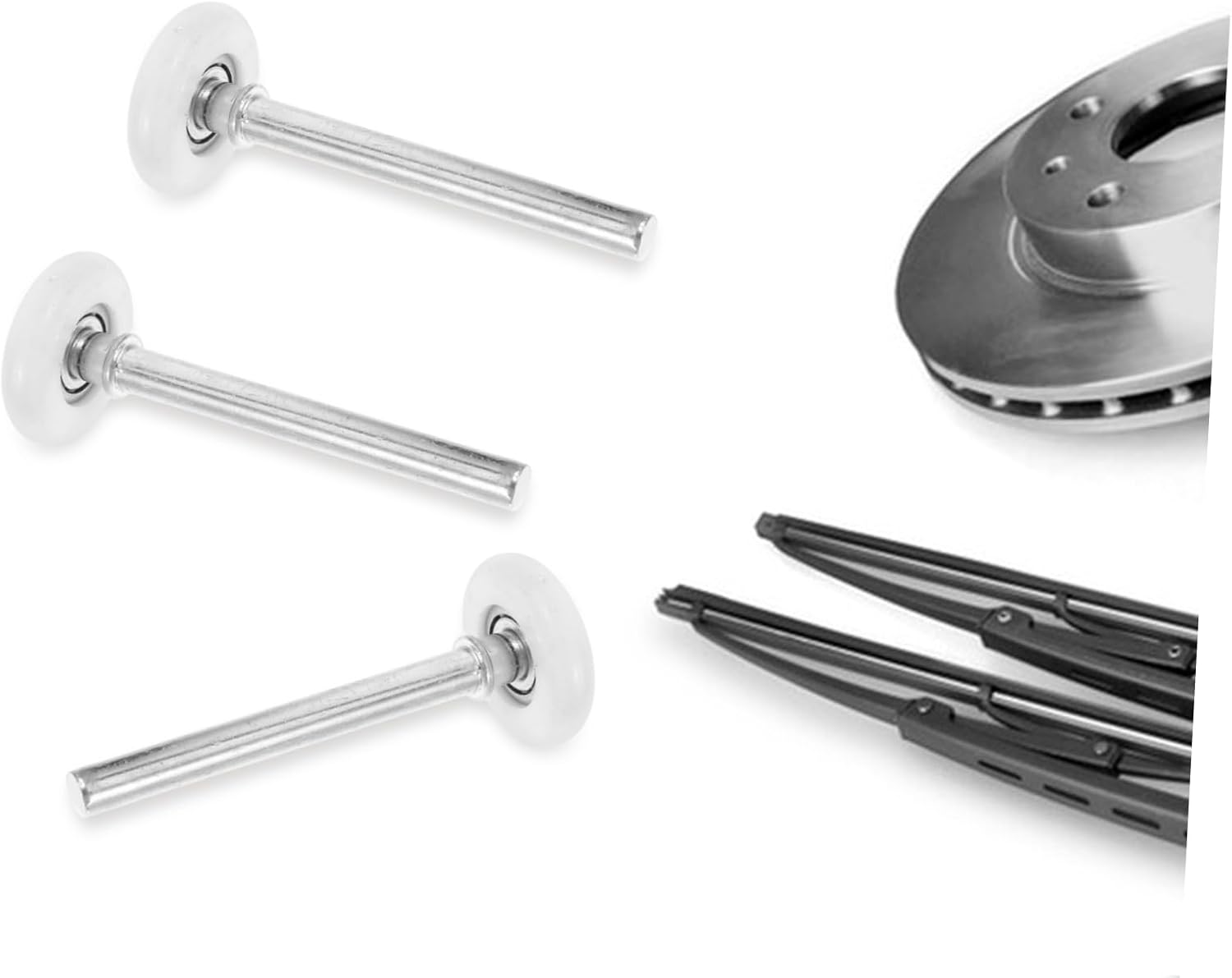 12pcs Garage Door Replacement Wheels Quiet Sealed Bearings Roller Pulleys for Smooth Sliding Doors