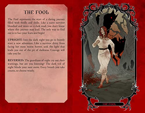 51Q uZLKDRL. SL500  - Horror Tarot Deck and Guidebook