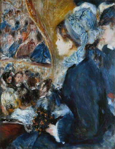 Tableaux Sur Toile Au Théâtre de Renoir 60x90cm Décoration Murale