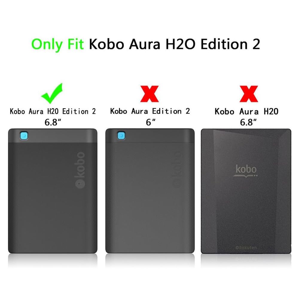 【美品】楽天 KOBO AURA H2O EDITION2 N867 Amazon.com: Case for Kobo Aura H2O Edition 2 (Model:N867