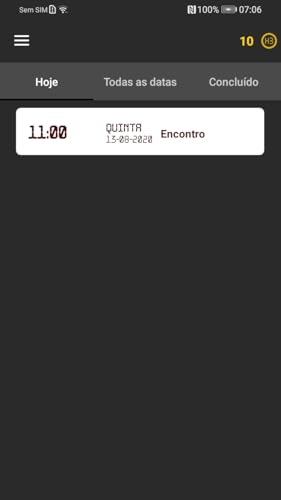 NÃO ESQUEÇA - um lembrete com adesivos na tela