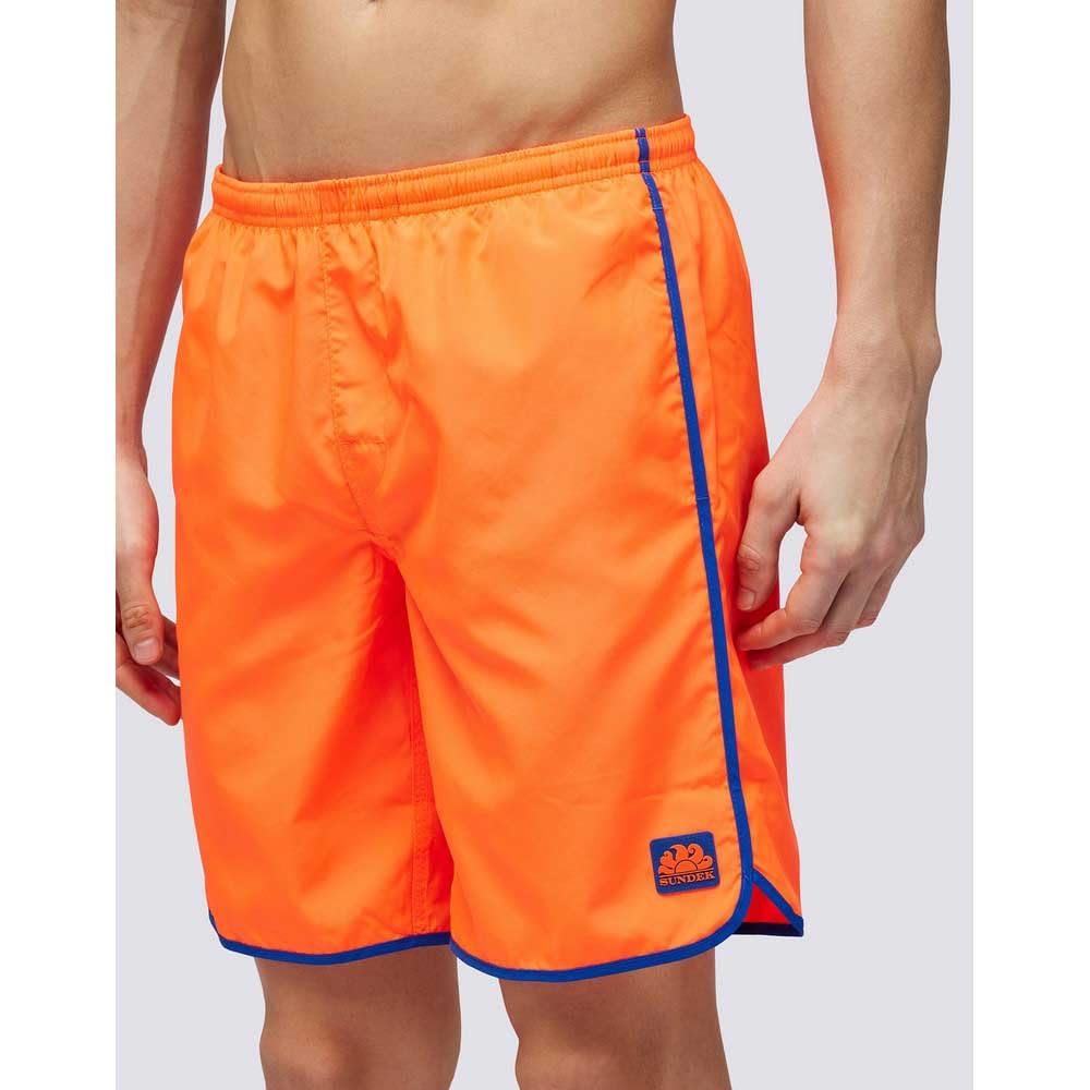 Short de bain long léger avec taille élastique