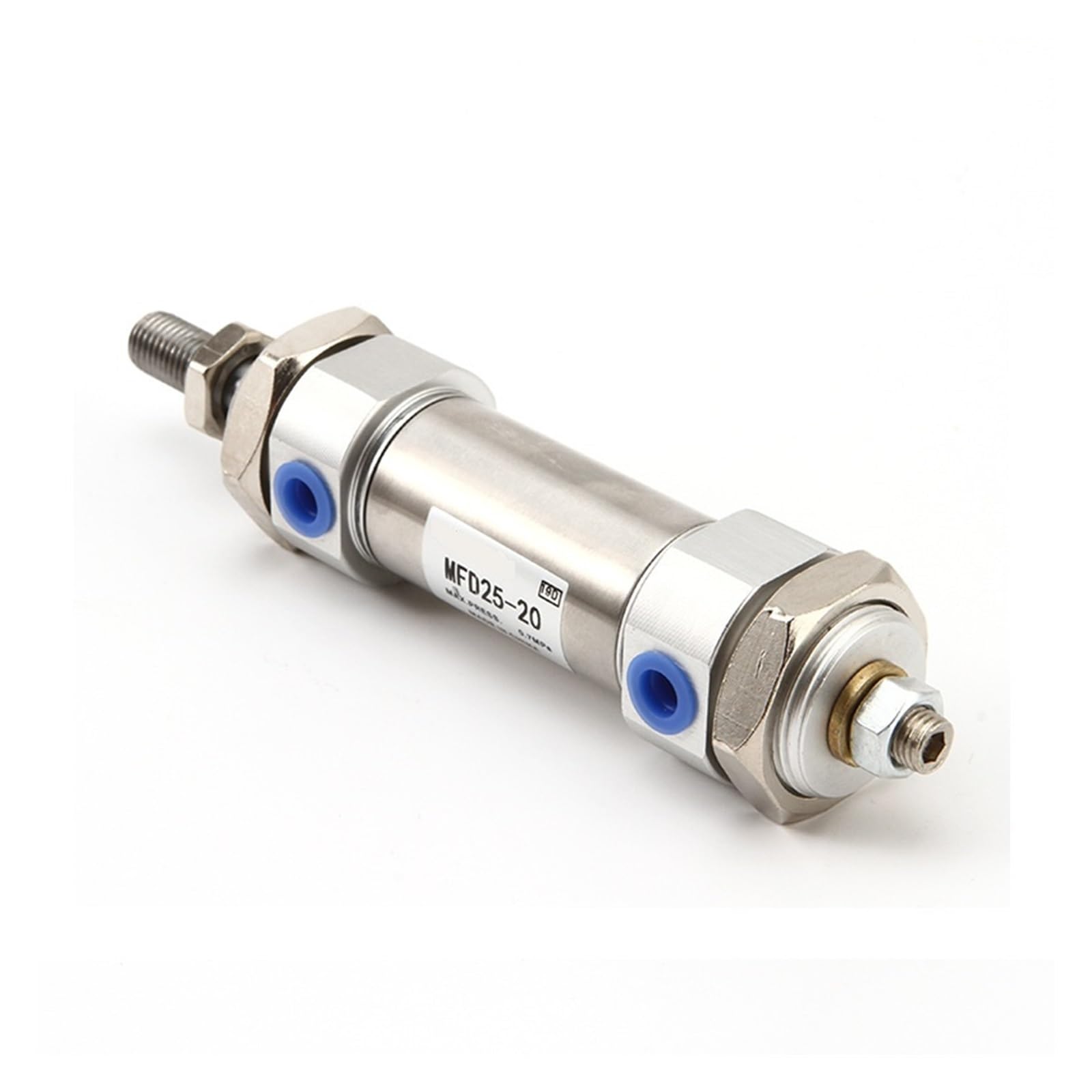 Mini vérin double sortie MFD25-20 réglable pneumatique bi-tige