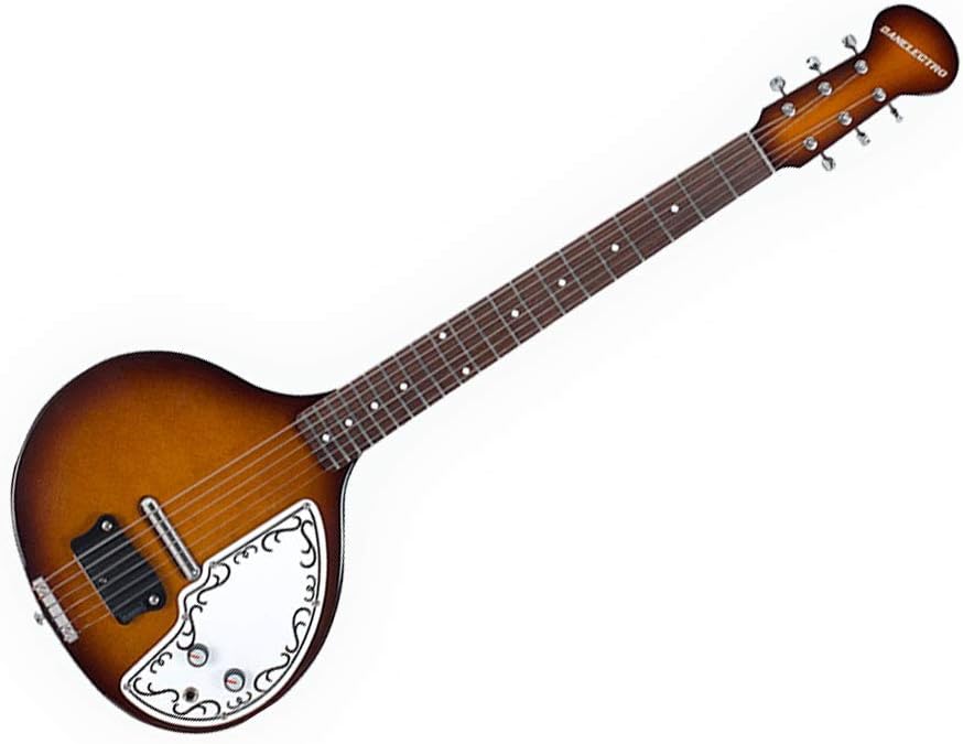 Danelectro Baby Sitar - Brown Burst