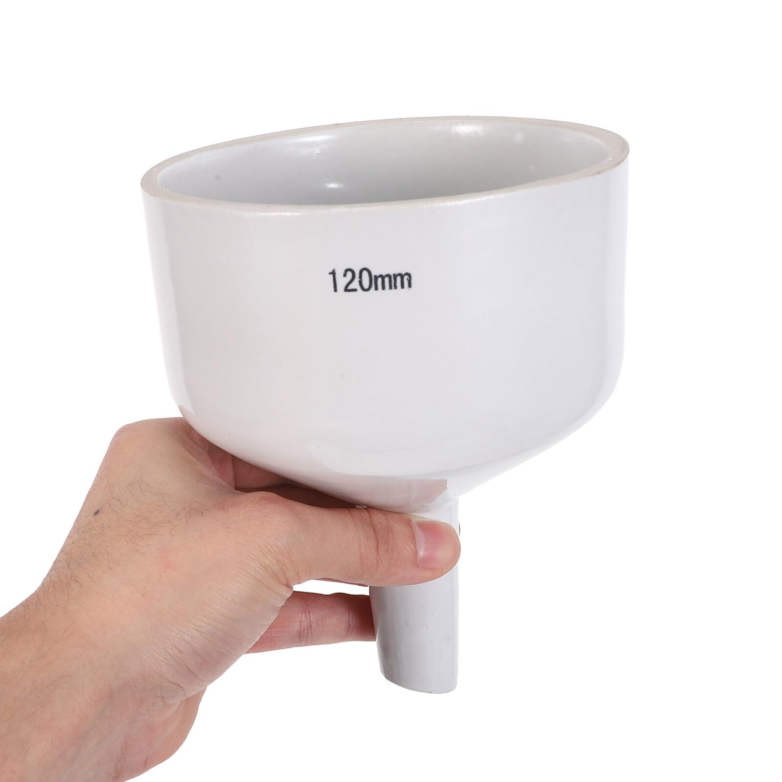 Ipetboom Embudo Buchner de Porcelana para Filtración de Laboratorio Material Químico de Alta Pureza Diseño Optimizado para Flujo Multifuncional para Cocina y Laboratorio
