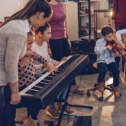 Support pour clavier électrique Portable et réglable en hauteur Support d’orgue électronique Pliable Support de clavier de piano Style X support clavier x Support de piano, Noir - Les Beatles, Paul McCartney, John Lennon, RIngo Starr, George Harrison Support pour clavier électrique Portable et réglable en hauteur Support d'orgue électronique Pliable Support de clavier de piano Style X support clavier x Support de piano, Noir – Image 4
