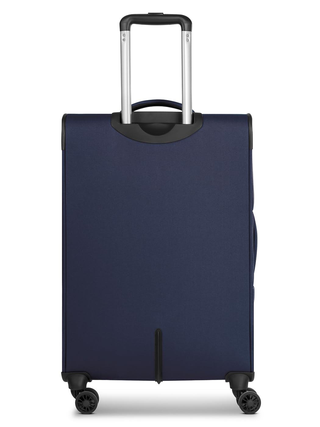 Set di valigie morbide, 3 pezzi, trolley da viaggio in poliestere robusto di alta qualità, per uomo e donna, 4 ruote doppie e lucchetto TSA, serie Chicago, blu scuro, Kofferset (3-teilig)