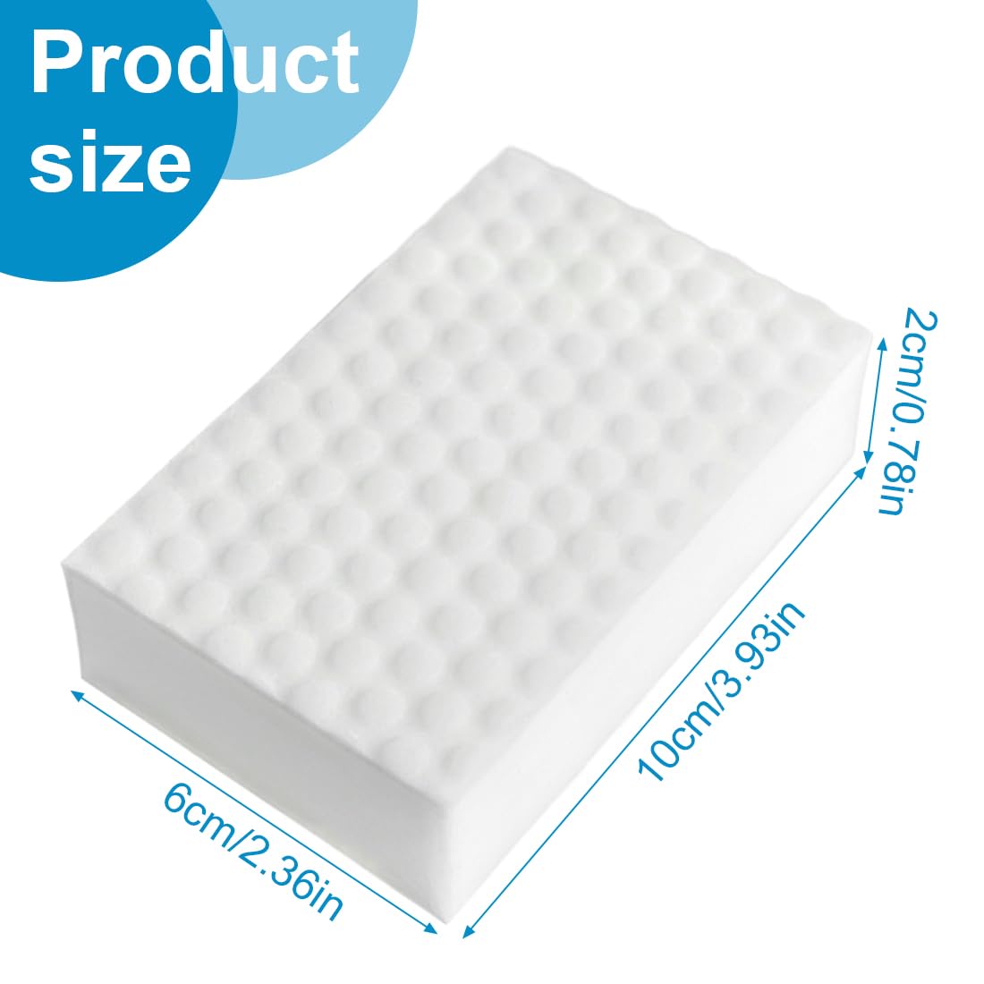 10 Spugne Magiche Multiuso - Pulizia Senza Detergenti, Per Cucina, Bagno, Muri E Scarpe - Foto 10