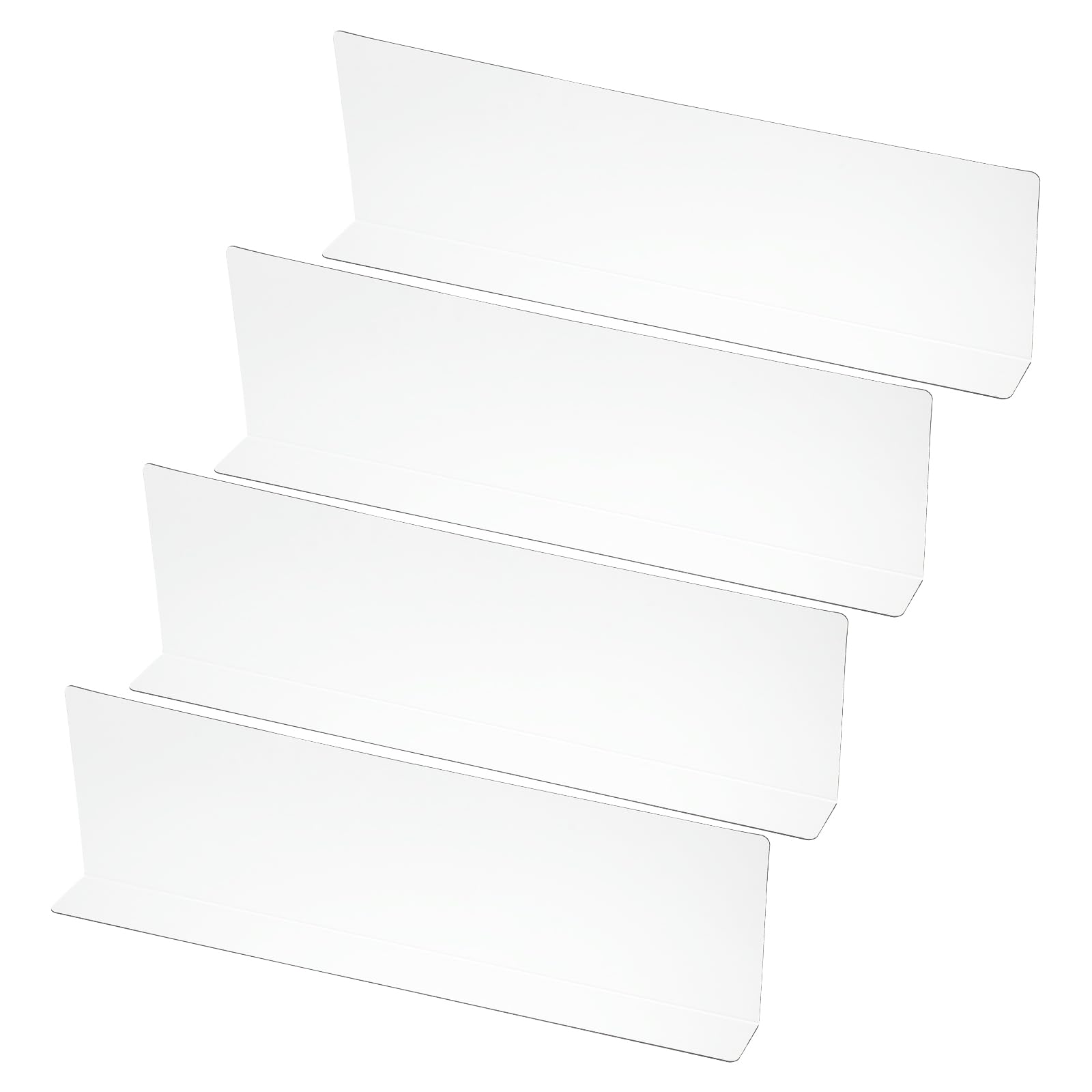 Bloqueur sous le lit et séparateur étagère en acrylique pour stopper le désordre du placard