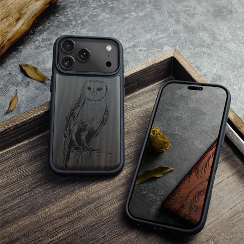 Étui iPhone 17 Pro Max antichoc bois étui magnétique original - 4