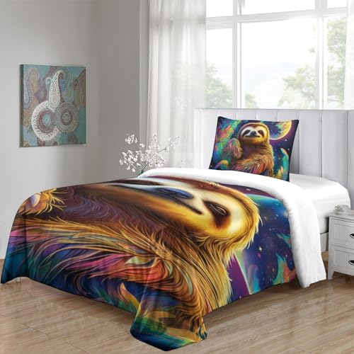Ensemble de literie loutre 3D microfibre de qualité supérieure - 5