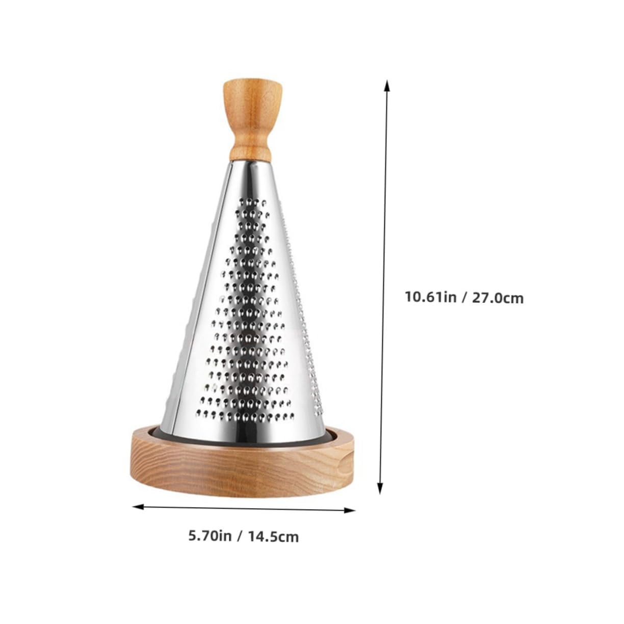 Cabilock Kitchen Cheese Grater Ergonomic Grating Tool for Home Restaurant Use Multipurpose Design for Cheese Vegetables and More Easy to Handle