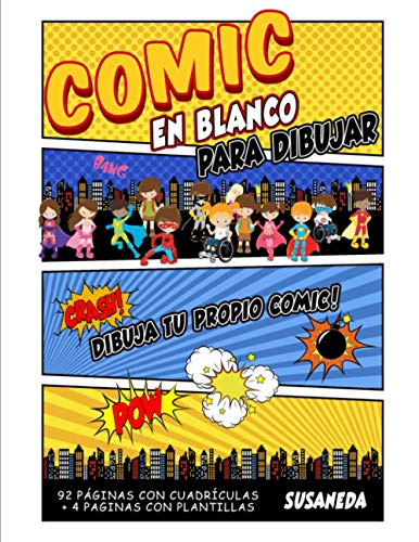 COMIC EN BLANCO: Dibuja tu propio cómic