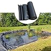 Vijverfolie – Zwart HDPE voor Koivijvers, Beekfonteinen en Watertuinen – 10 ft x 20 ft, 13 ft x 26 ft, 20 ft x 20 ft, 23 ft x 26 ft, 23 ft x 30 ft, 30 ft x 42 ft