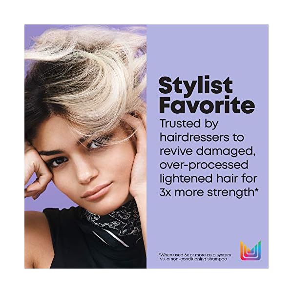 Matrix Unbreak My Blonde Strengthening Shampoo | Repairs and Adds Softness and Shine | For Damaged, Lightened and Over Processed Hair | Sulfate-Free | Packaging May Vary | 10.1 Fl. Oz. | Vegan