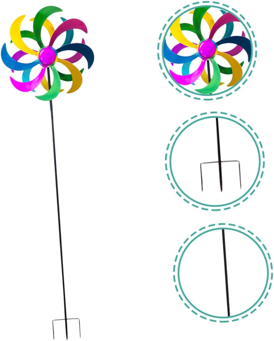 YARNOW Garden Accessories Outdoor Windmill Decoration Patio Decorations Party