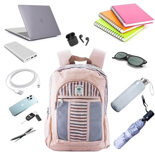 Anitya Hemp Backpack, Multi-Functional Pockets, Eco-Friendly thumb #7