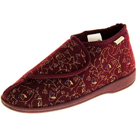 Pantoufles Dunlop Femmes Bourgogne Cover