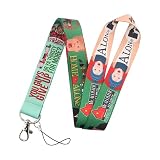 Pinstant Home Alone Classic Christmas Comedy Film Movie 17.7" Neck Lanyard Keychain Holder ID Badge Mobile Phone Pin Strap