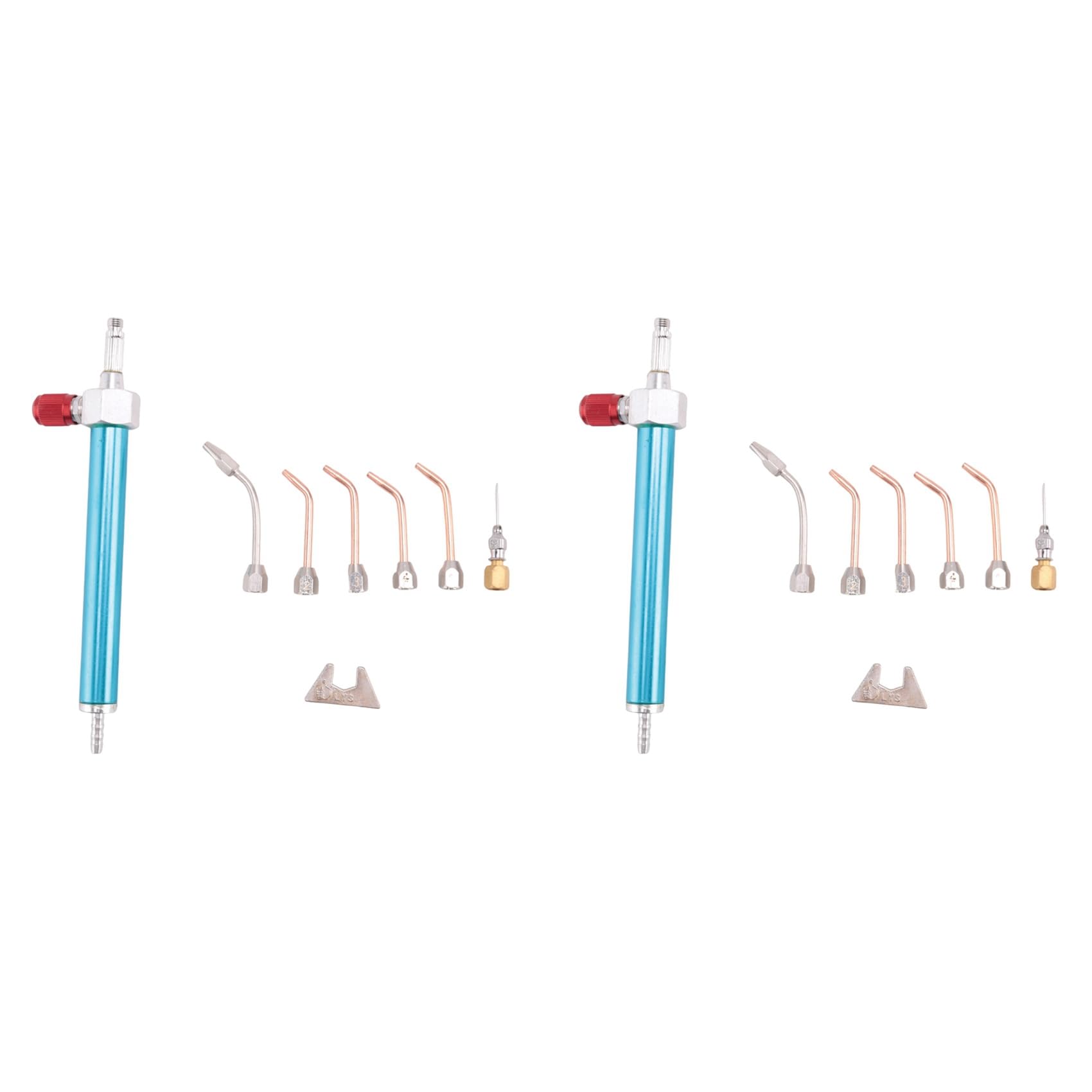 Jnchdghwa Blue 2X Jewelry Tool Water Oxygen Welding Torch With 5 Tips Jewelry Hydrogen Equipment Goldsmith's Tools