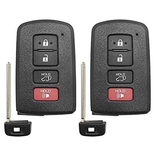Télécommande Toyota RAV4 à boutons réactifs HYQ14FBA émetteur de secours longue portée