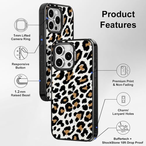 Coque iPhone 15 Pro Max robuste léopard pour éviter les bris d'écran coûteux - 7