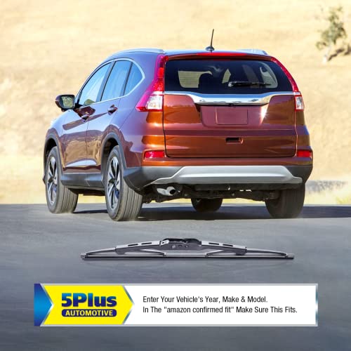 Image of 5 PLUS 13 Inch Rear Wiper Blade Replacement for Chevrolet Suburban Tahoe 2020-2015 /Honda CR-V 2016-2012 /GMC Yukon 2020-2015 /Ford Explorer 2010-2006 BACK Windshield Wiper Fit J-Hook Type Wiper Arms