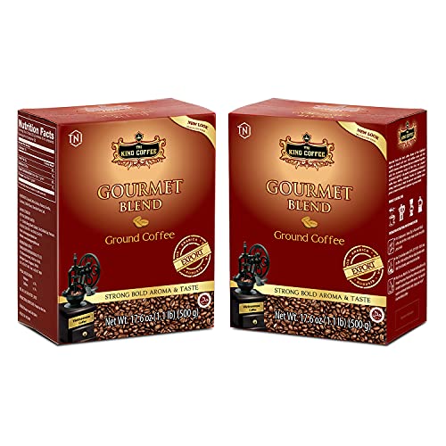 King Coffee Gourmet Blend Premium, Vietnamese Ground Coffee 500g ...