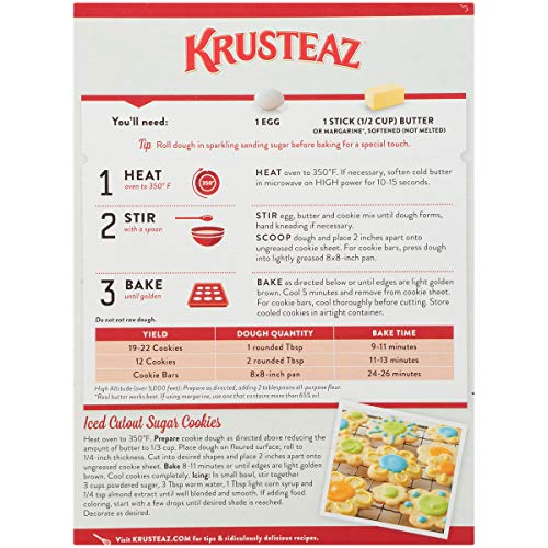 Krusteaz Cookie Mix, Butter Vanilla Sugar Cookie Mix thumb #3