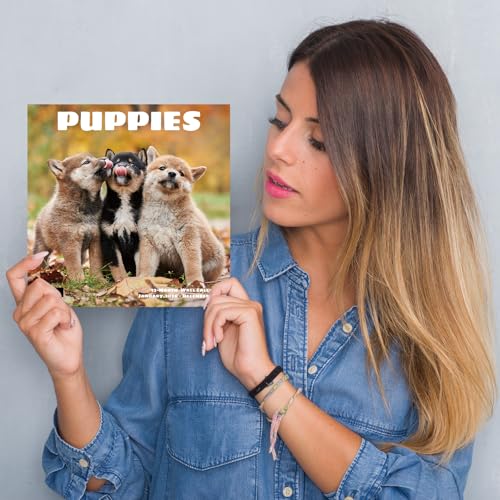 2026 wall calendarcalendar 2026puppy monthly wall calendar 1234 x 2434 openfamily planner calendar organizer with cute puppy images for puppies dogs lovers