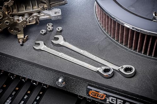 GEARWRENCH 16 Piece 90T Metric Reversible Ratcheting Wrench Set | 86629 by GEARWRENCH - Used condition - Image 3