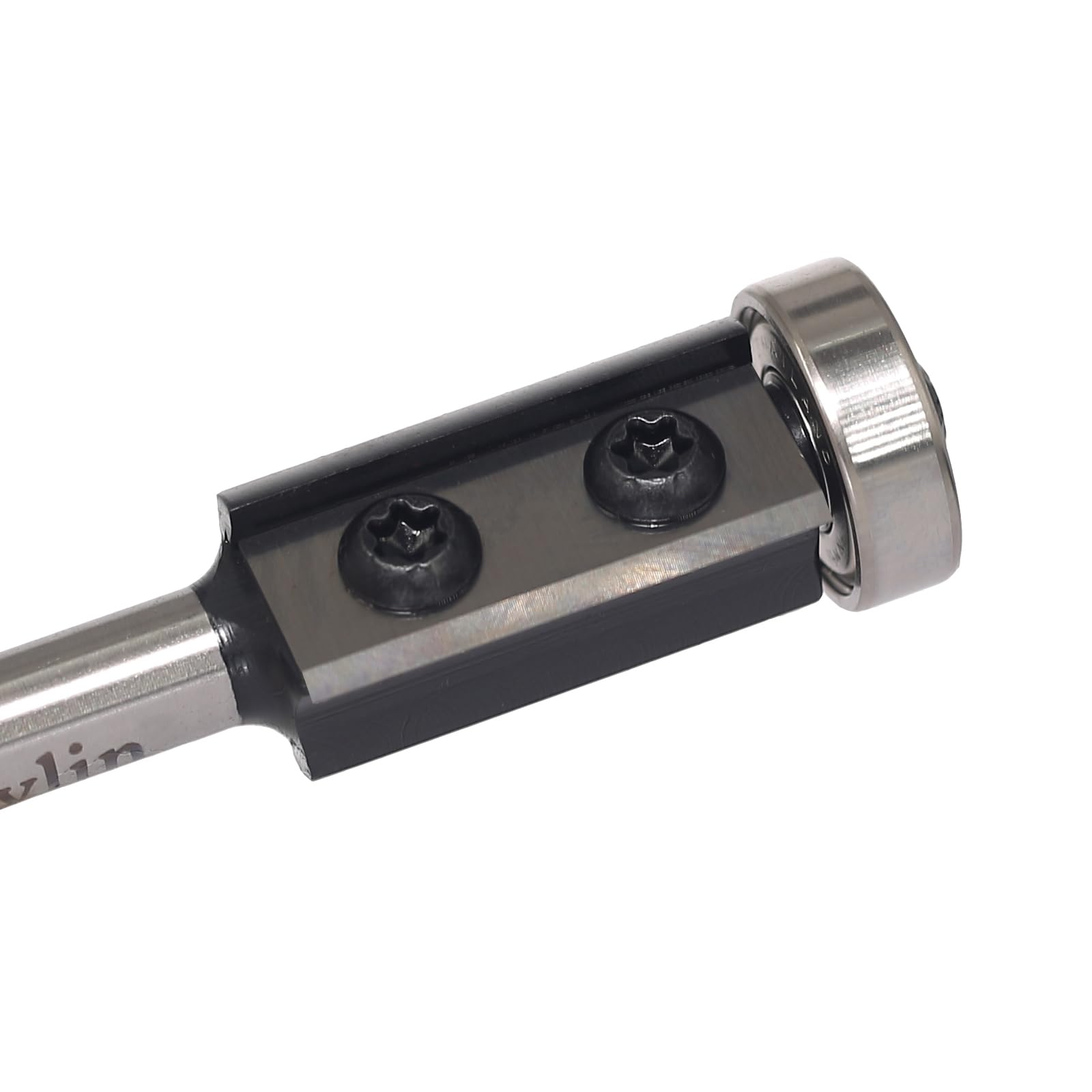 Piastre reversibili, fresa a filo 8 mm, lama in metallo duro sostituibile a 2 lati, fresa a filo con cuscinetto a sfera, fresa per legno per la lavorazione dei bordi