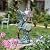 TERESA'S COLLECTIONS Fairy Garden Statues Outdoor Solar Light for Outdoor Decor, Patina Bronze Fairy Resin Garden Decor Sculptures with Crackle Glass, Lawn Ornaments Yard Decor Gifts for Mom, 12.4"