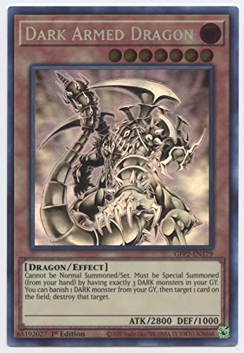  Drago armato scuro - GFP2-EN178 - Ghost Rare - 1a edizione