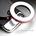Ztylus LED Ring Light Attachment for Ztylus Smartphone Cases - Retail Packaging - Red/Black