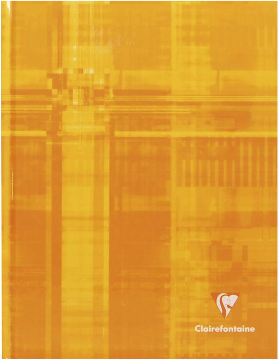 Clairefontaine 9842C, One Rigid Laminated Brochure Notebook, 17x22 cm, 192 Small Square Pages, 90 g White Paper - Image 3