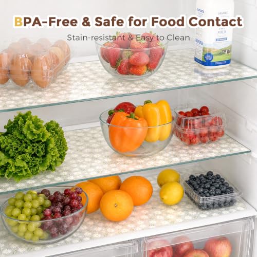 Beautysaid EVA Shelf Liner, Non Adhesive & Non Slip Cabinet Liner,12"x10 FT - image 7
