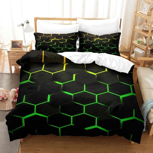 Housse de couette hérisson hypoallergénique en microfibre douce avec zip - 3