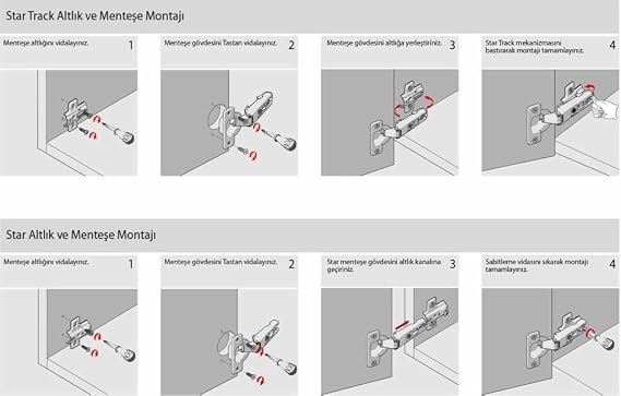 Samet Star 165 Degree Hinge