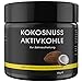 Produktbild Premium Kokosnuss Aktivkohle Pulver zur Zahnaufhellung Zahnbleaching Whitening 100% REIN ohne Zusatzstoffe - verbesserte Wirkung