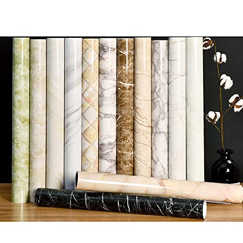 Suelo vinilo autoadhesivo impermeable de PVC lavable para forrar muebles y encimeras de cocina 8