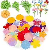 Innovakids Fabric Flower Bouquets Toys Accessories Kits for 3+ Years Old