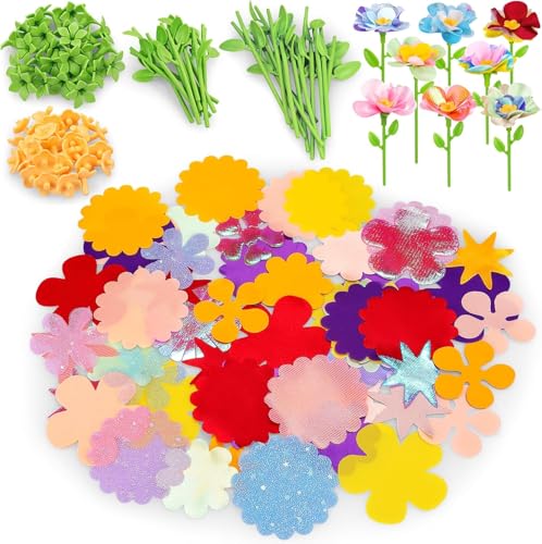 Innovakids Fabric Flower Bouquets Toys Accessories Kits for 3+ Years Old
