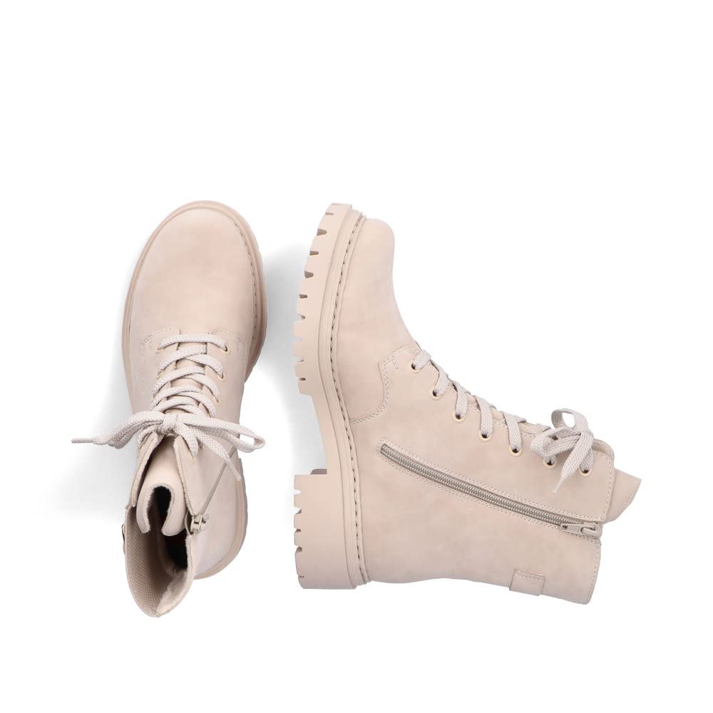 Rieker Damen Schnürstiefeletten 72631, Frauen Stiefeletten