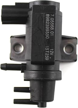 Turbo Solenoid Valve 8982399350 7.05568.01 70556801, Auto, Isuzu, Metal and Plastic, Solenoid, 1 Port, NPT Connection, 1/8" or 3/8"