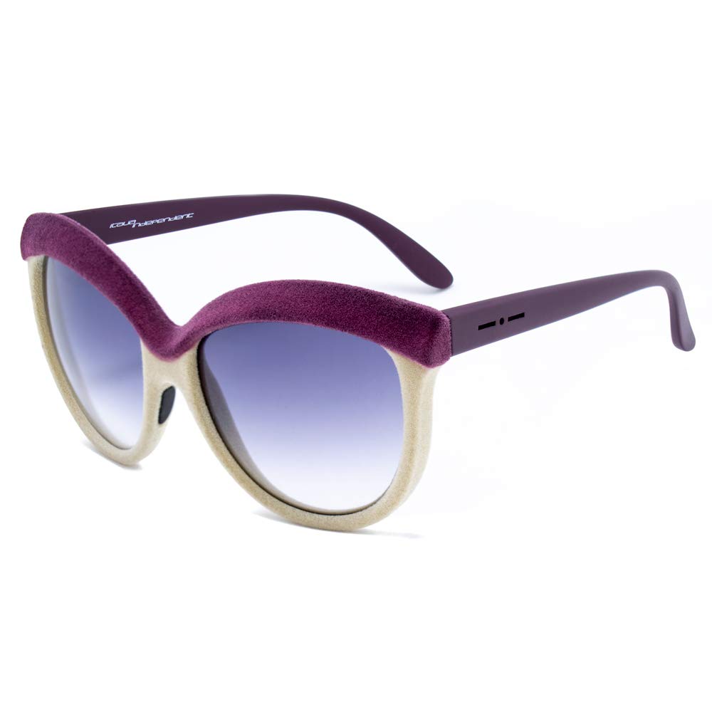 ITALY INDEPENDENT Sunglasses 0092V2-057-58 (58 mm) Bordeaux/Honey