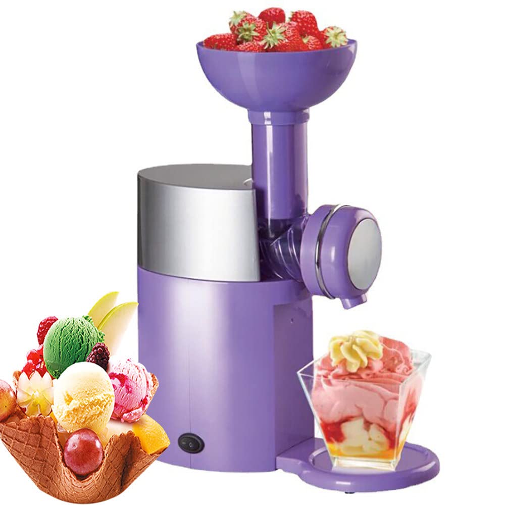 Automatischer Gefrierschrank – DIY-Eiscreme- und EIS am Stiel-Maschine für gesunde Leckereien (Black)