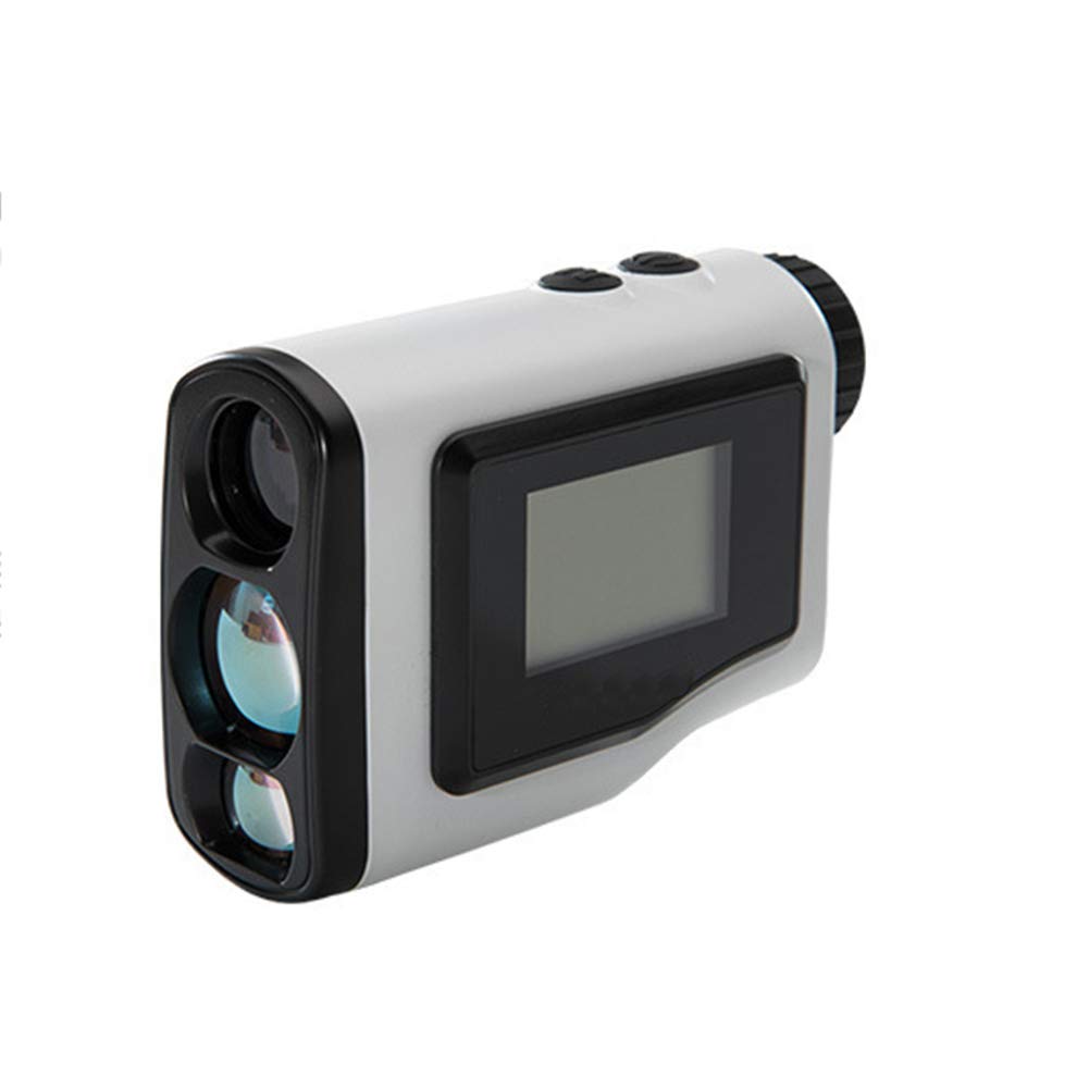 AIZYR Telemetri da Golf, Golf Range Finder (Display Ad Alta Definizione A LED), Misuratore di velocità Variabile - Zoom 6X, Impermeabile, Si Estende per 600 Metri