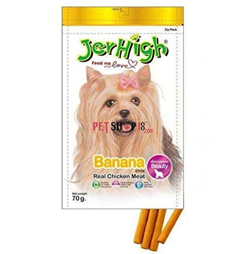 See full amazon price history chart for Jerhigh Fruity Dog Treats, Banana, 70 g (Pack of 20) Jerhigh Fruity Dog Treats, Banana, 70 g (Pack of 20) (B06WD3VRRB) Amazon Price History, Amazon Price Tracker