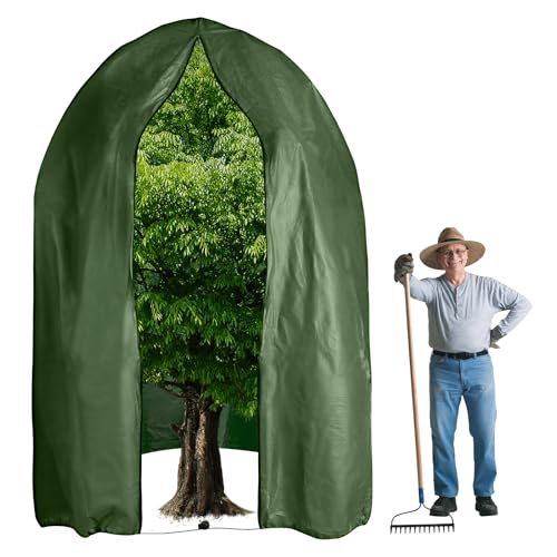 110" x 79" Large Plant Covers Freeze Protection, Thicken Plant Frost Cover